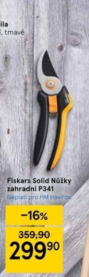 Nůžky zahradnické Fiskars Solid
