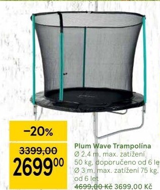 Trampolína Plum Wave