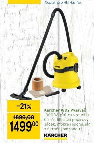 Vysavač Kärcher WD 2