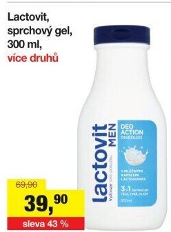 Sprchový gel Lactovit