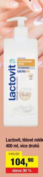 Tělové mléko Lactovit
