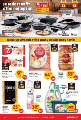 akční leták Penny Market 3.3.2022-9.3.2022
