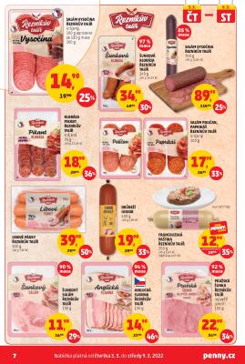 akční leták Penny Market 3.3.2022-9.3.2022