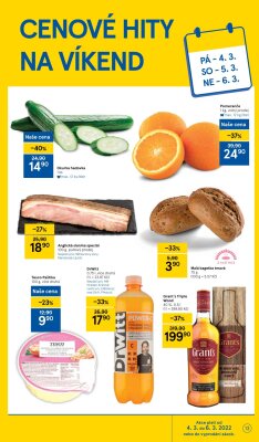 akční leták Tesco 2.3.2022-8.3.2022