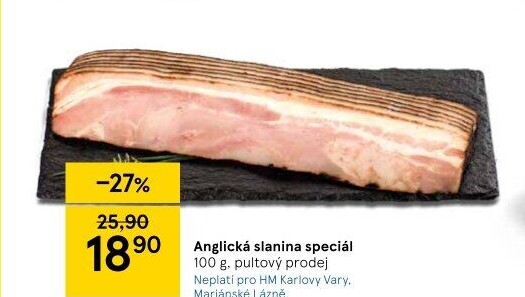 Anglická slanina speciál