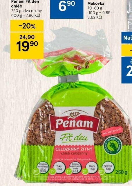 Chléb Fit den Penam