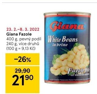 Fazole Giana
