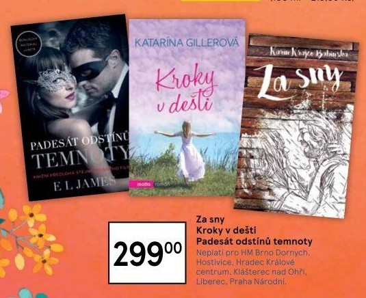 Kniha Padesát odstínů temnoty E. L. James