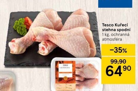 Kuřecí stehna Tesco