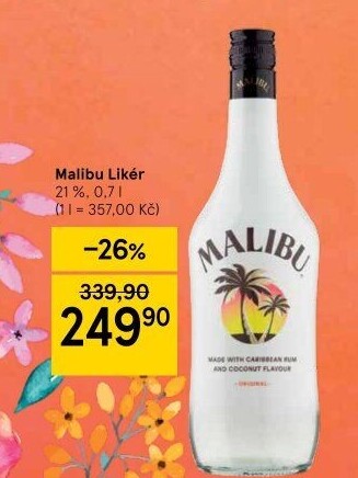 Likér Malibu