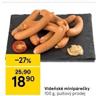 Minipárečky vídeňské