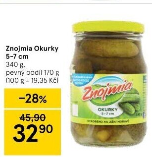 Okurky Znojmia