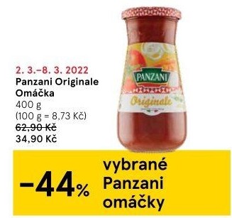 Omáčka Panzani