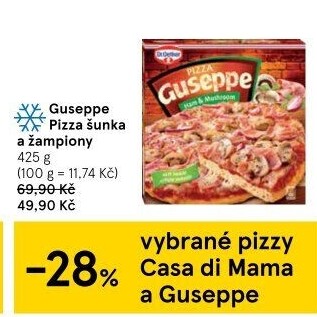 Pizza mražená Guseppe Dr. Oetker