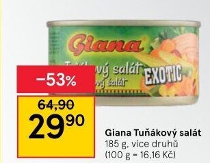 Salát s tuňákem Giana
