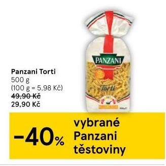 Těstoviny Panzani