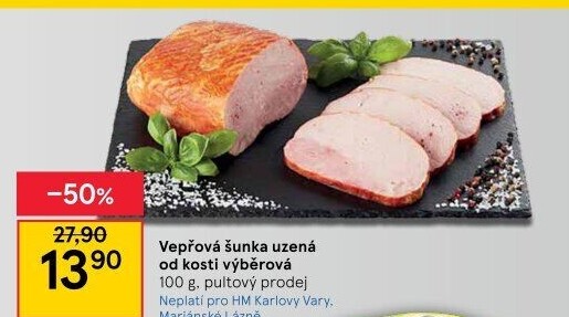 Vepřová šunka výběrová od kosti