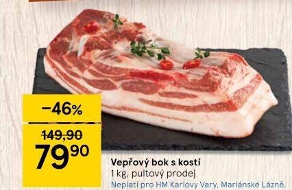Vepřový bok s kostí