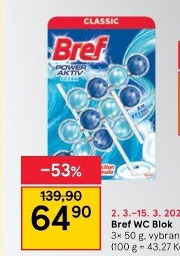 WC blok Bref