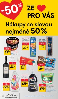 akční leták Tesco 2.3.2022-8.3.2022