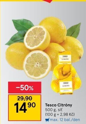 Citrony Tesco