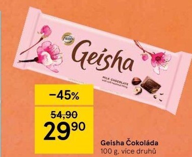 Čokoláda Geisha