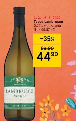 Lambrusco Tesco