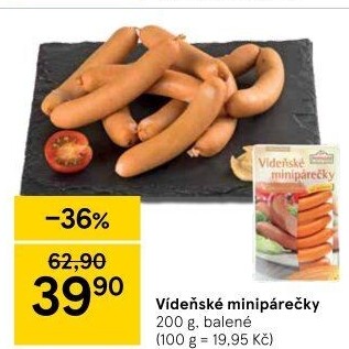 Minipárečky vídeňské Ponnath