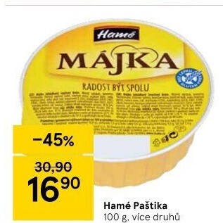 Paštiky Hamé