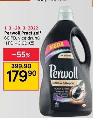 Prací gel Perwoll