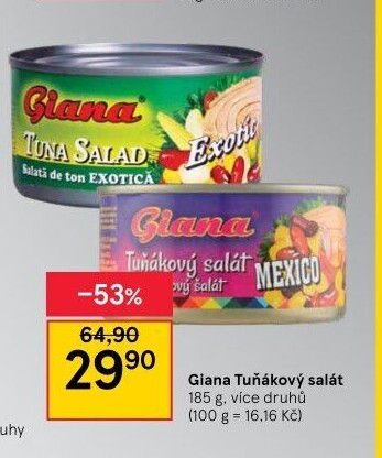 Salát s tuňákem Giana