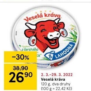 Sýr tavený Veselá kráva