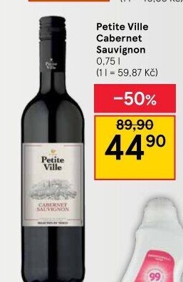Víno Cabernet Sauvignon Petite Ville