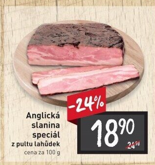 Anglická slanina speciál