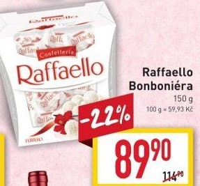 Bonboniéra Raffaello Ferrero