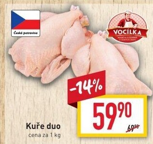 Kuře duo Vocílka
