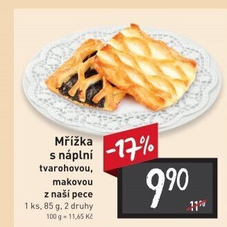 Mřížka s náplní