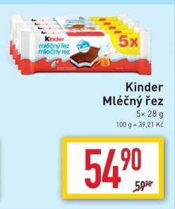 Řez mléčný Kinder