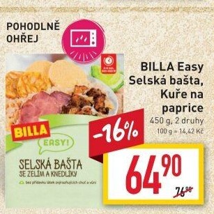 Selská bašta Easy Billa