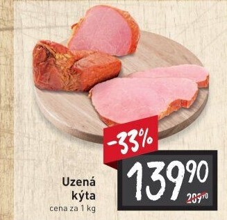 Uzená kýta bez kosti