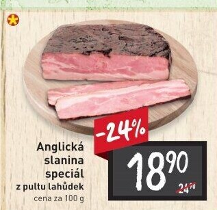 Anglická slanina speciál