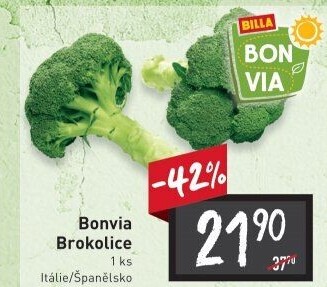 Brokolice Billa Bonvia