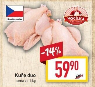 Kuře duo Vocílka