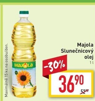 Slunečnicový olej Majola
