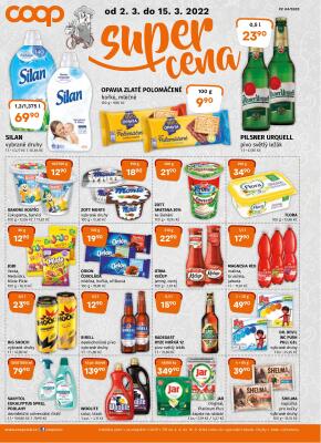 akční leták COOP 2.3.2022-8.3.2022