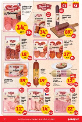 akční leták Penny Market 3.3.2022-9.3.2022