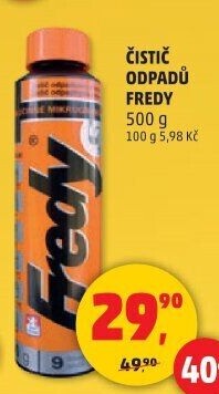 Čistič odpadů Fredy