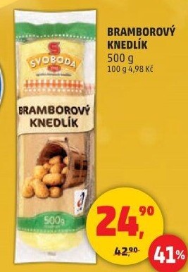Knedlík bramborový Svoboda Blučina