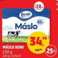 Máslo Boni
