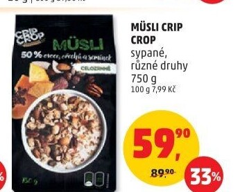 Müsli Crip Crop